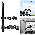 PellKing Motorcycle Bike Handlebar Clamp Mount and 61" Invisible Selfie Stick for Insta360 X5 X4 X3 X2 X ONE RS R GO 3 DJI OSMO 360 GoPro MAX 2 Camera