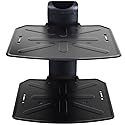 VideoSecu 2 Shelf Component Wall Mount Bracket for DVD/DVR/VCR/Cable Box/DDS Box/Blu-Ray/Game Station/Receiver MDVD04B WP6