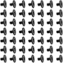 50pcs NVMe M.2 SSD Mounting Screws,Stainless Flat Phillips Head HDD M2 x 3mm Screw for Computer PC Laptop Case WLAN Card Cooling Fan I/O Board,M2*3mm