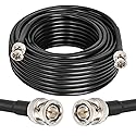 XRDS -RF 12G SDI Cables 50FT, SDI Video Cable 3G/6G/12G 75ohm BNC Male Cable Supports HD-SDI/3G/6G-SDI/4K/8K for Video Security Camera SDI Converter