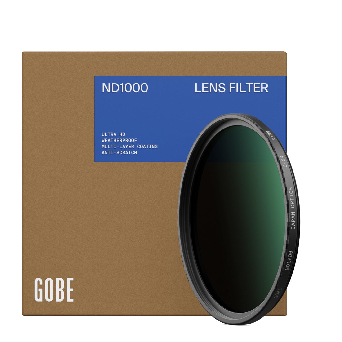 Gobe 52mm ND1000 (10 Stop) ND Lens Filter (2Peak)