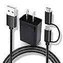 Type C&Micro USB Charging Cable for Kyocera Flip Phone DuraForce Pro 2(E6910/E6920)/Pro 3/Ultra 5G E7110,DuraXV Extreme E4810,Extreme+ E4811,DuraXE