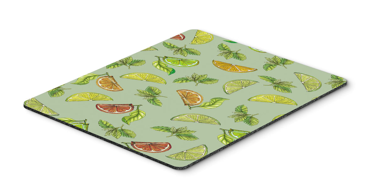 Caroline's Treasures BB5206MP Lemons, Limes and Oranges Mouse Pad, Hot Pad or Trivet for Home Office Gaming Working Computers Laptop Mouse
