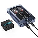 ACASIS Dual-Bay 40Gbps M.2 NVMe Raid SSD Enclosure, Cooling Fan, Only Compatible with USB4/40Gbps, Tool-Free, Aluminum Dock Dual Monitor, Support