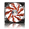 Xigmatek 120mm Orange Blade White LED Copper Bushing Axis Cooling Fan XAF-F1253