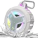 EBODA Bluetooth Shower Speaker, IPX7 Waterproof Portable Wireless Small Speakers, Floating, 2000mAh with Light for Home, Pool, Beach, Boat, Kayak