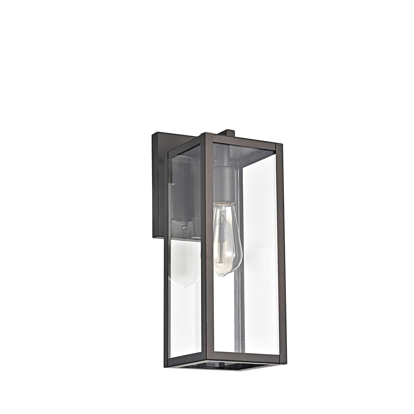 Chloe Lighting Richard Transitional 1 Light Rubbed Bronze Outdoor Wall Sconce 14" Height