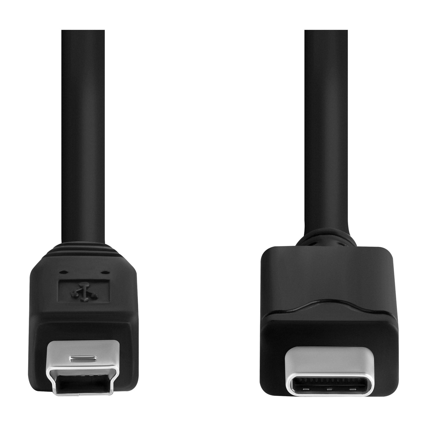 Vebner 20-Foot Mini USB 5-Pin to USB Type C Cable - Extra Long Tethering Cable - Compatible with Canon, GoPro, Yeti Microphones, Dash Cams, Tomtom GPS