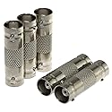 RuiLing 5-Pack BNC Female to BNC Female Jack Connector Couplers for Video CCTV Security Camera