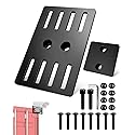 Outdoor Camera Mounting Platform for Shipping Containers - Heavy Duty Steel Bracket, No-Drill Installation, Adjustable Rail System - Adjustable Rails