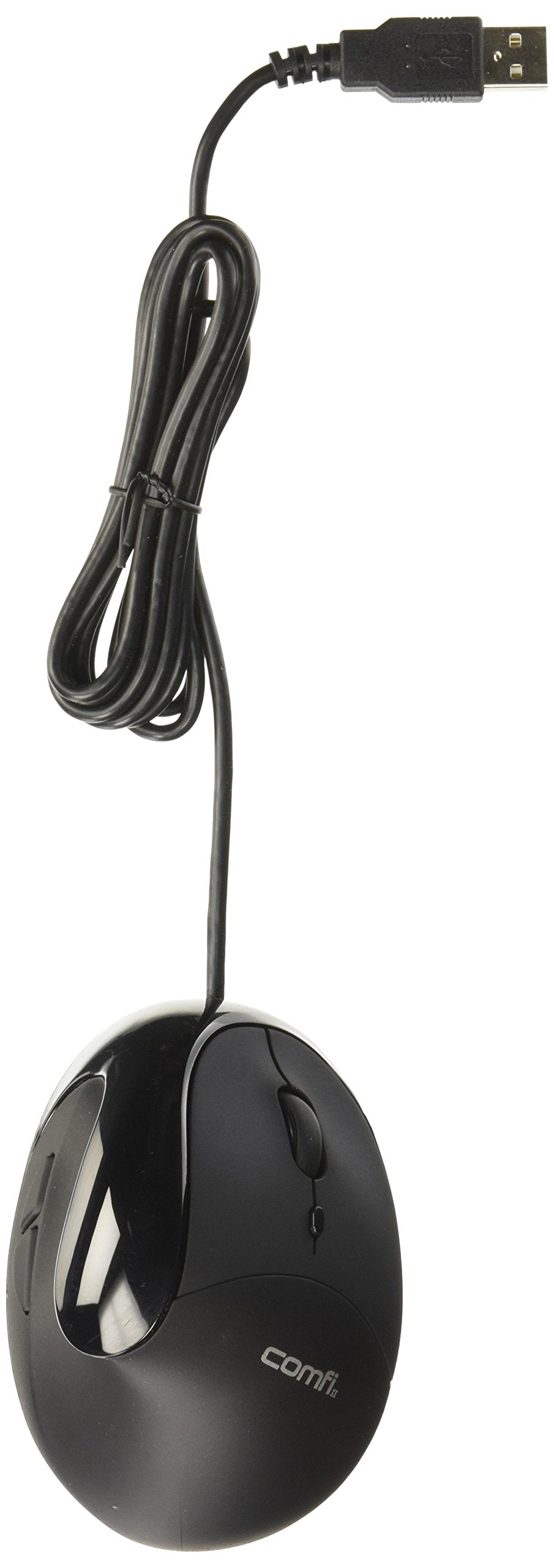ACP EM011-BK USB Black Comfi Ergonomic Mouse By Ergoguys