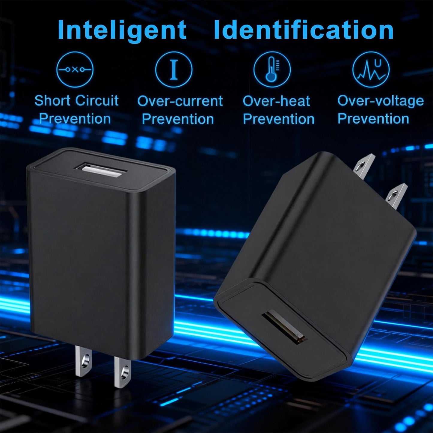 Wall Charging Power Adapter Compatible with Oticon Smart Charger/Intent Desktop Charger | 5V 2A Power Adapter for Oticon Hearing Aids