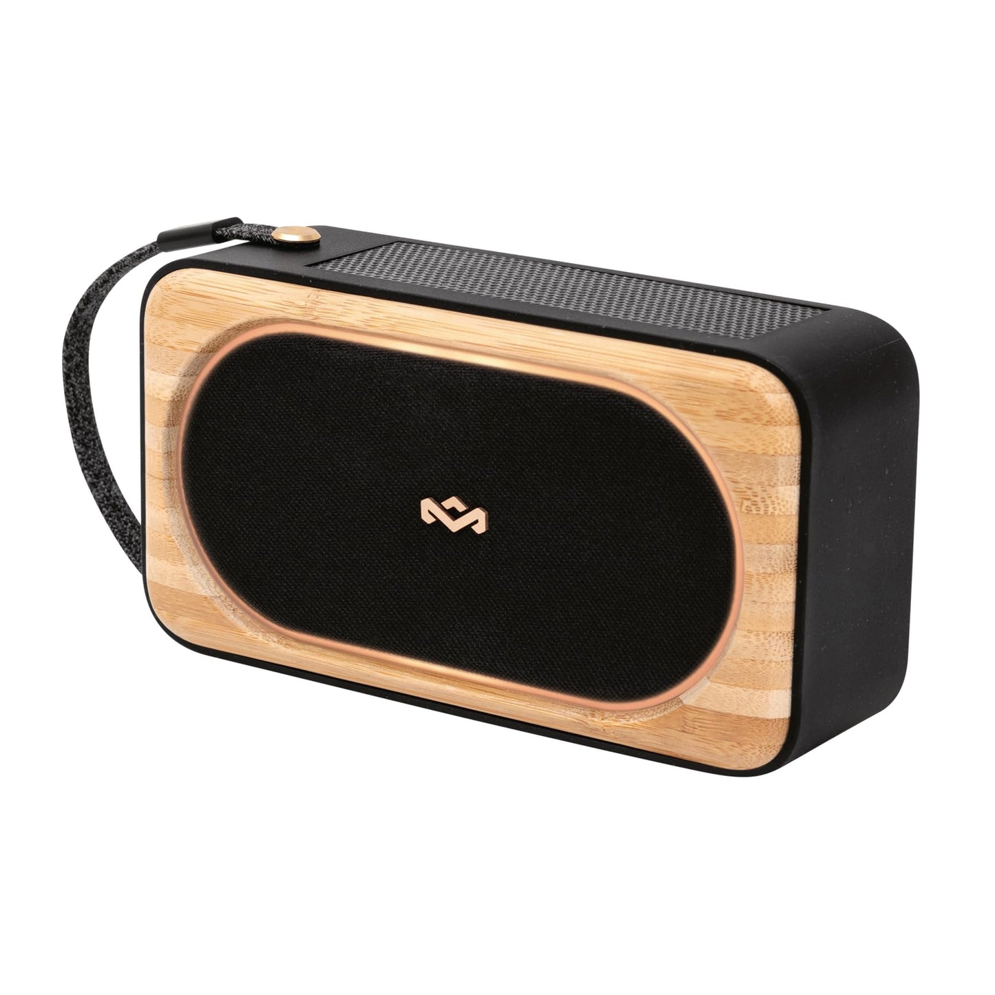 House of Marley Roots Solar Speaker - Portable Bluetooth, IP67 Water-Resistant, 14 Hr Playtime, Solar Charging, Quick Charge, Bottle Opener, Stereo