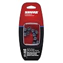 Shure EASFX1 Gray Soft Flex Sleeves, Medium, 10 Pack (5 Pairs), Replacements for E1, E3, E4, E5, SCL3, SCL4, SCL5, SE110, SE210, SE310, SE420, SE530