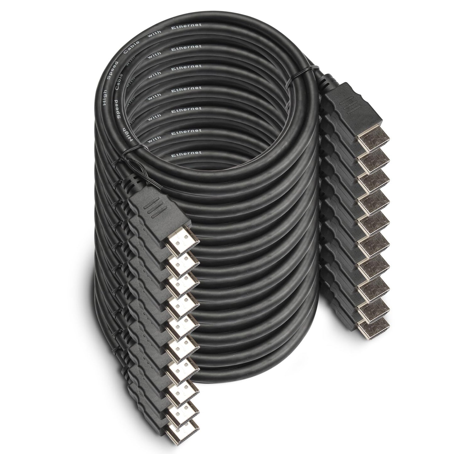 OREI Ultra High Speed 4kHDMI Cable 6ft - High-Speed 10.2Gbps, 3D, ARC, Ethernet - Premium 6ft HDMI Cable for TVs, Monitors, Home Theater & Gaming (10