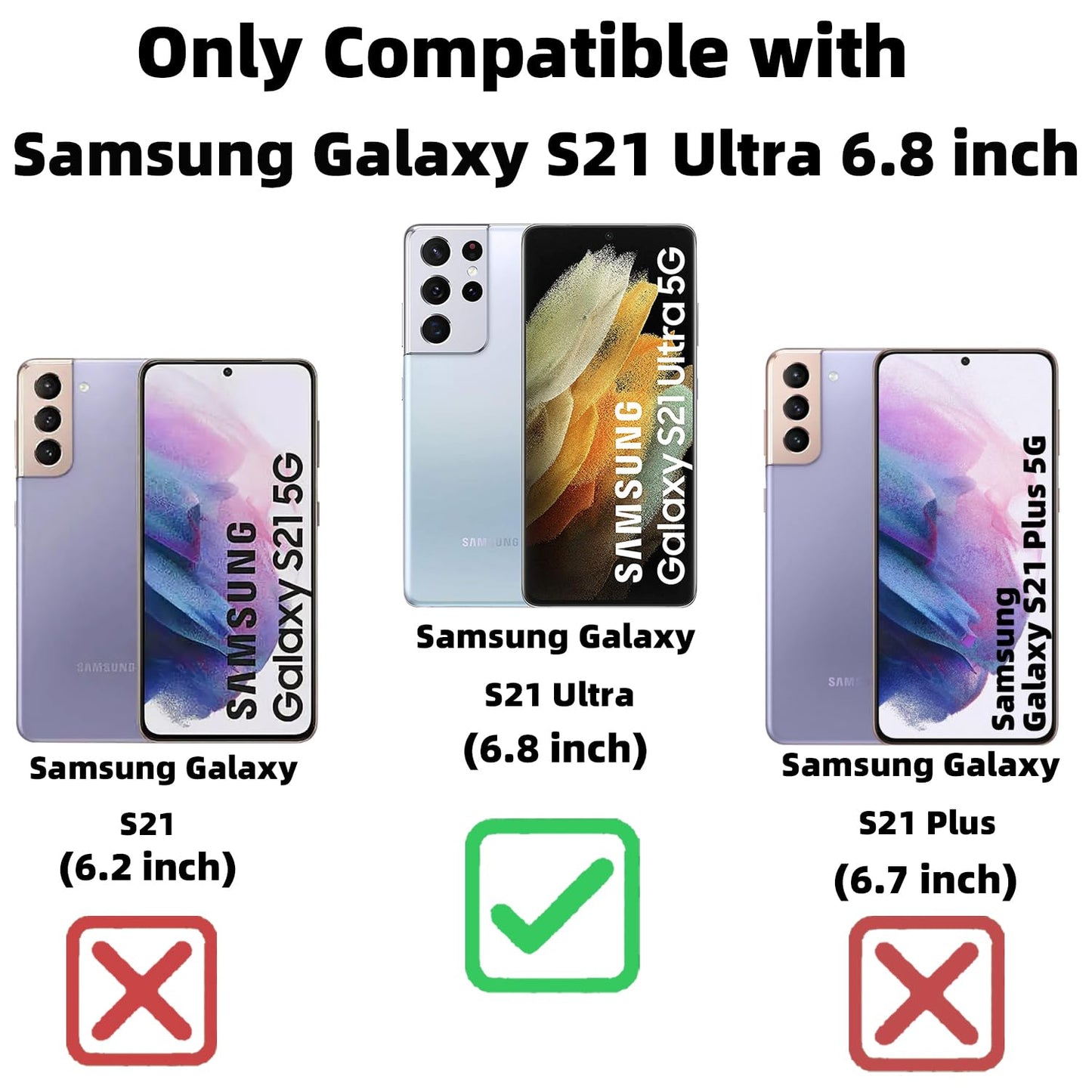 ZONRW for Samsung Galaxy S21 Ultra Case Magnetic,for Women Girl Soft Luxury Plating Bling Gradient Glitter Cute Heart Cover Compatible with MagSafe