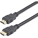 StarTech.com 4K HDMI Monitor Cable, 6ft (2m), 4K30Hz, High speed 10.2 Gbps UHD 1.4 HDMI Cord for Displays, TVs and Projectors