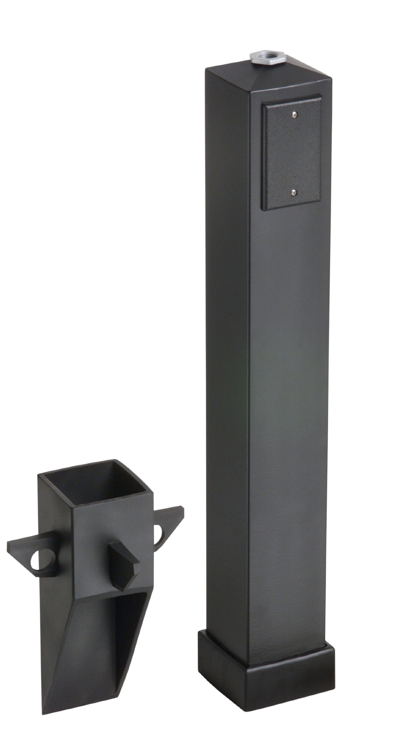 Arlington Industries GP37B-1 Gard-N-Post Outdoor Landscape Lighting Garden Post, 37-Inch, Black
