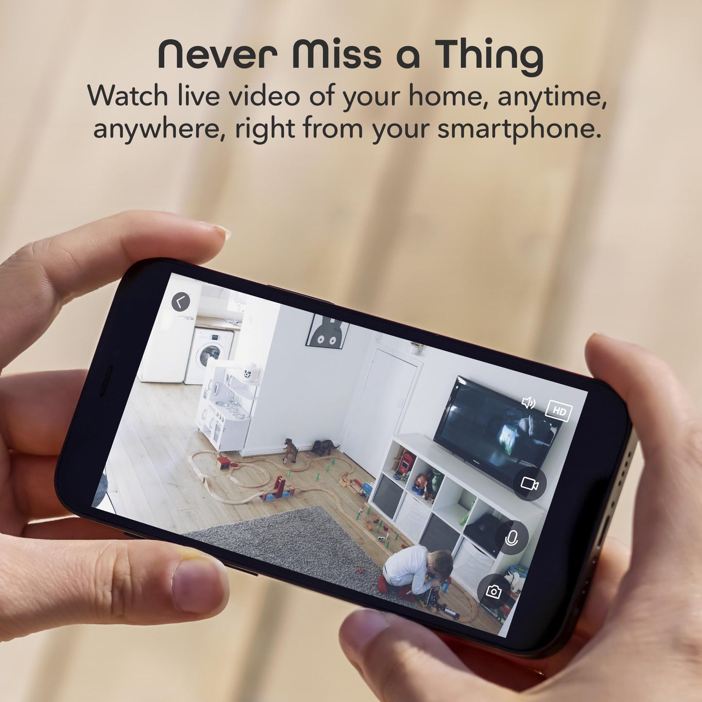 Geeni Look 1080p Indoor Security Camera - 2-Pack Full HD WiFi Indoor Camera with 2-Way Audio, Motion Detection, & Night Vision - Support for Alexa