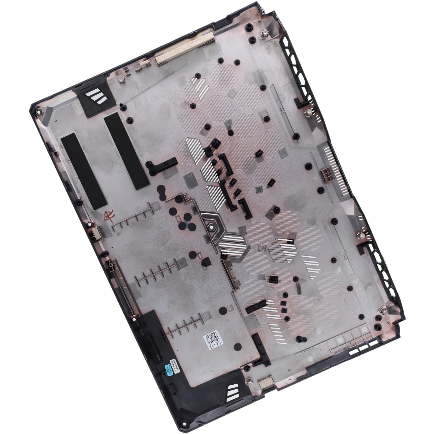 Deal4GO Black Bottom Case Lower Base Cover (3 Air Outlet) Replacement for ASUS TUF Gaming FA506 FX506 FA566 Series