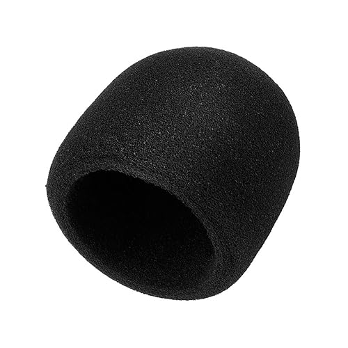 Mudder Universal Microphone Windscreen Foam Cover 50mm Diameter Mic Pop Filter Large Microphones Condenser Filter Unwanted and Background Noises