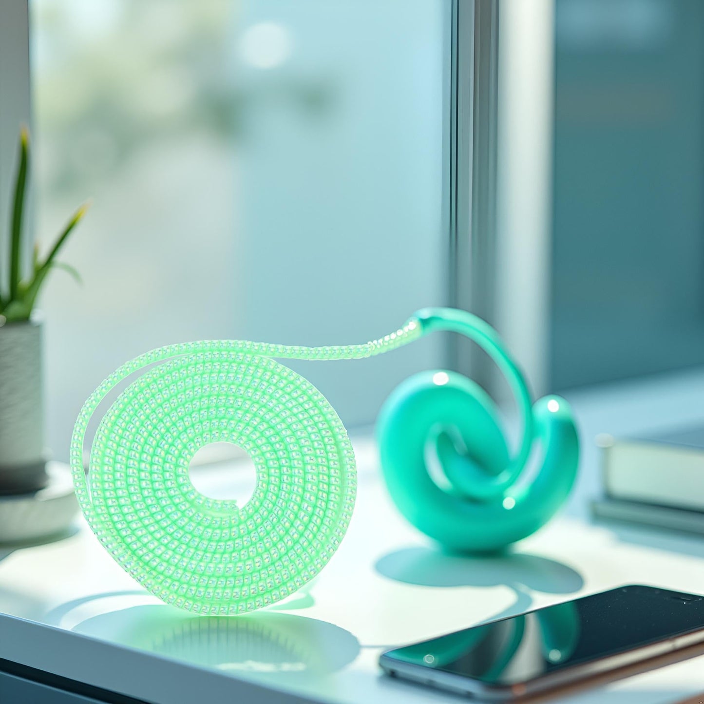 Spiral Cable Protector, Chargers Cable Protector Data Cable Protect Sleeve Charger Cover, Headphone Cable Saver for Phone Earphone USB Data Cable
