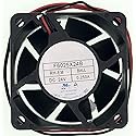 for F6025X24B DC 24V 0.250A 60X60X25MM 2-Wire Cooling Fan, Inverter Cooling Fan