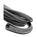 Cable Management Cord Cover 50 Ft x 3/4" Cable Protector Split Loom Tube Polyethylene Cord Protector Black Cable Sleeve Wire Management Cable Cover