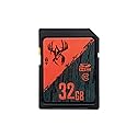 Wildgame Innovations 32GB SD Memory Card 10MB/Sec Class 10 SD Card Compatible with Most SD-Compliant Trail Cameras & Devices