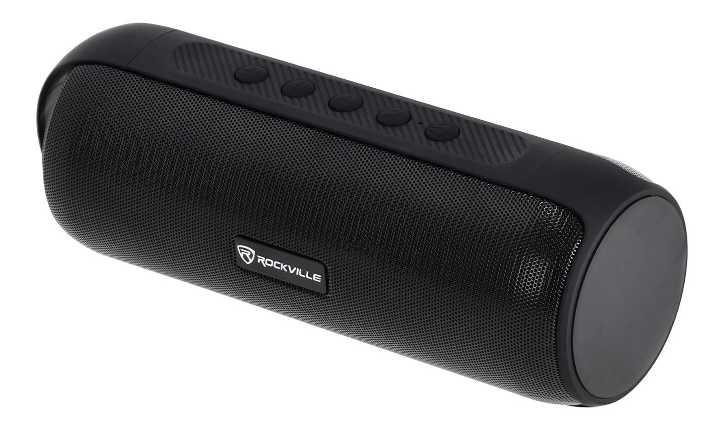 RockvilIe RPB25 Bluetooth Speaker for lphone/Android/Laptop w/USB+SD+Aux in+FM