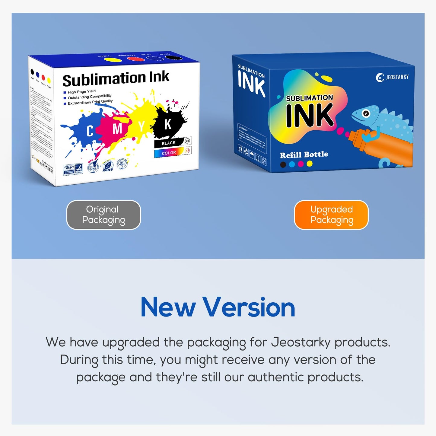 Sublimation Ink Refill Bottles Compatible for Epson Printers ET2800 ET2400 ET4800 ET15000 ET8550 ET2850 ET2803 ET3830 ET3850 ET4850 ET5800 Heat Press