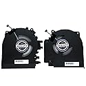LANDALANYA Replacement New CPU and GPU Cooling Fan for HP Envy 15-EP TNP-Q237 Series M04776-001 M04777-001 ND85C25-19J12 ND85C24-19J11 DC12V 0.5A Fan