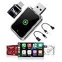 Drivio Wireless CarPlay Adapter for iPhone & Android | USB CarPlay Wireless Adapter with Screen Mirroring | 2026 Bluetooth Car Play Dongle Apple Play