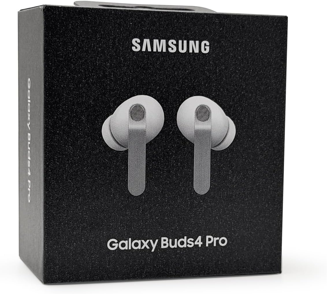 Samsung Galaxy Buds 4 Pro (2026) AI True Wireless Bluetooth Earbuds, Hi-Res Audio, 2-Way Speaker, ANC 2.0, Optimized Comfort, IP57, Live Translation