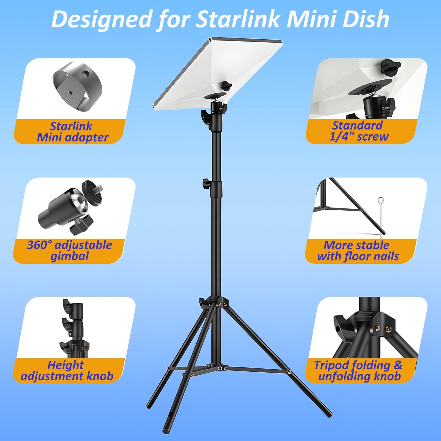 Starlink Mini mounts