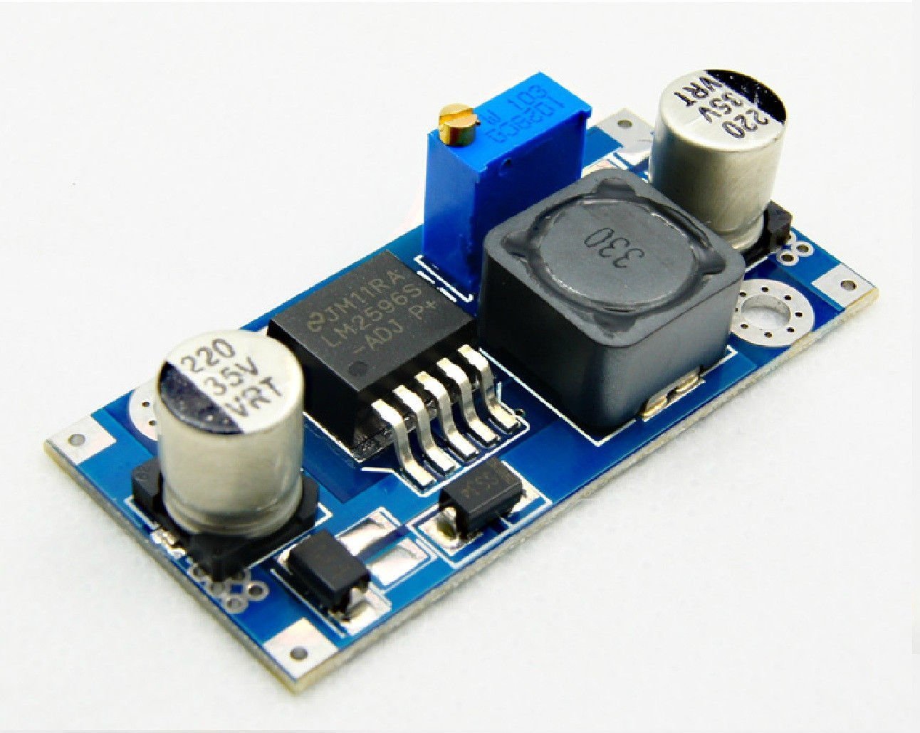 Ardest LM2596 Buck Converter DC - DC Adjustable Step Down Power Supply ModuleVoltage Regulator