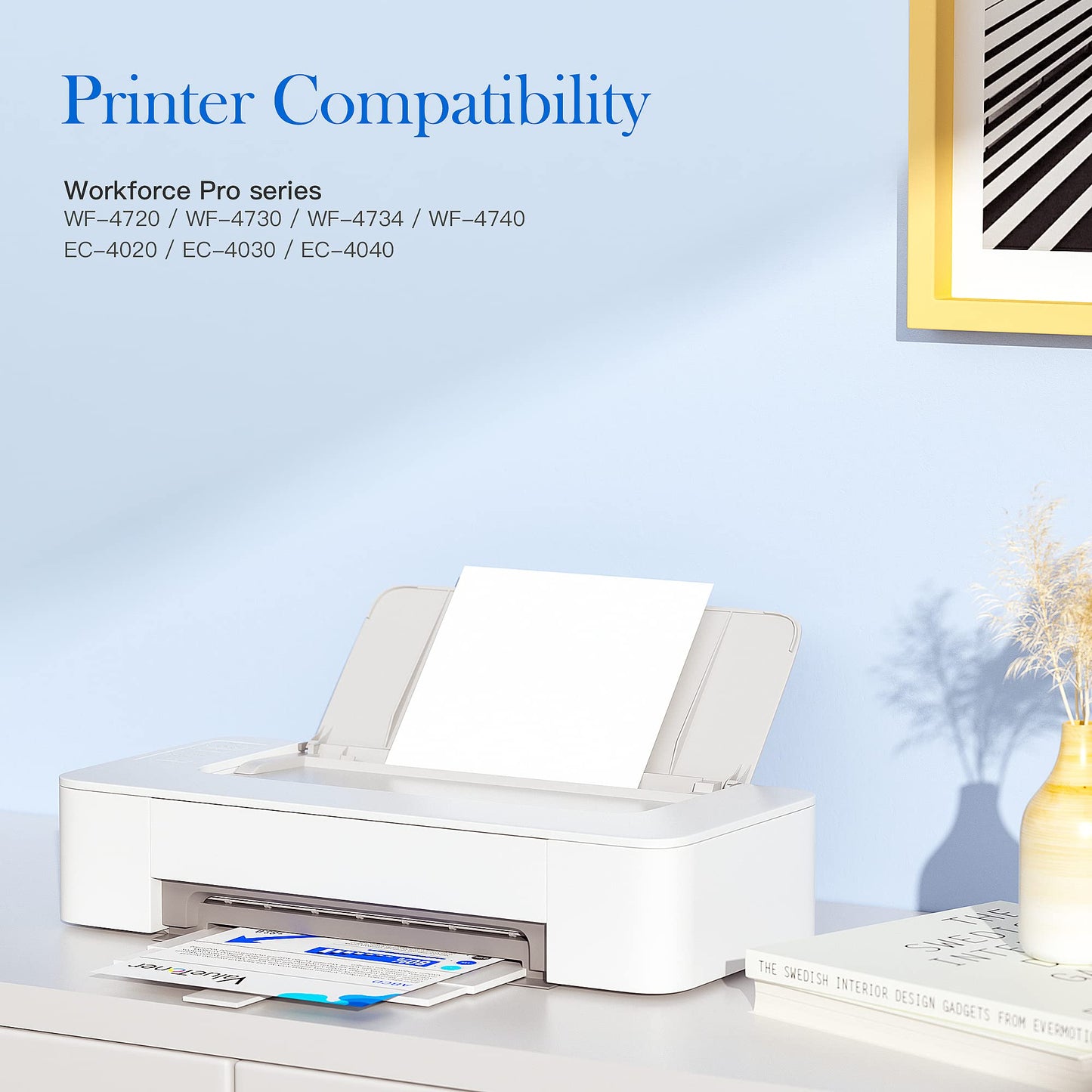 Valuetoner Remanufactured Ink Cartridge Replacement for Epson 802 802XL to use with Workforce Pro WF-4720 WF-4730 WF-4734 WF-4740 EC-4020 EC-4030