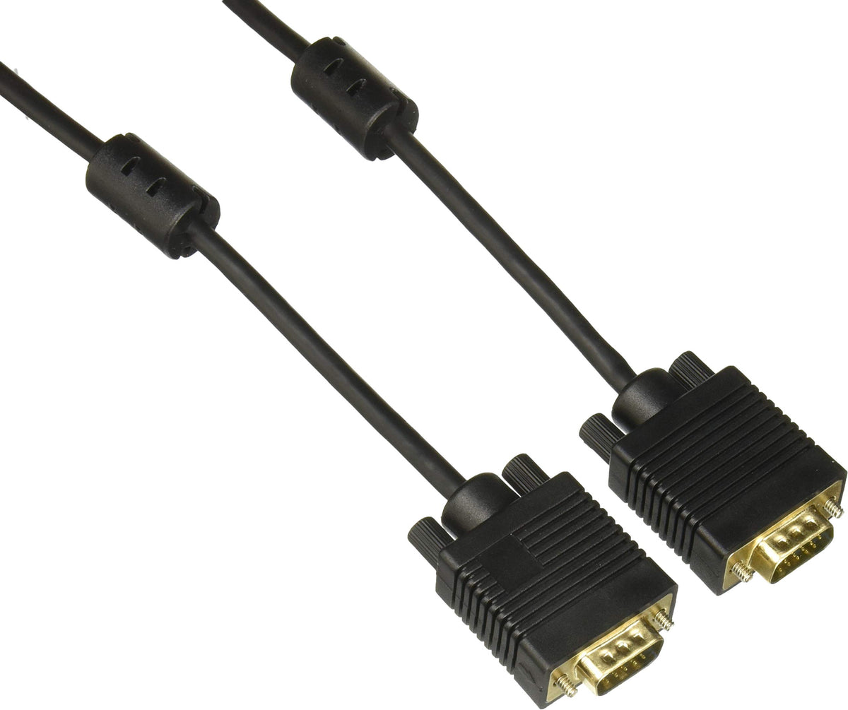 4xem 4XVGAMM6FT High Resolution, VGA Cable, 6', Black