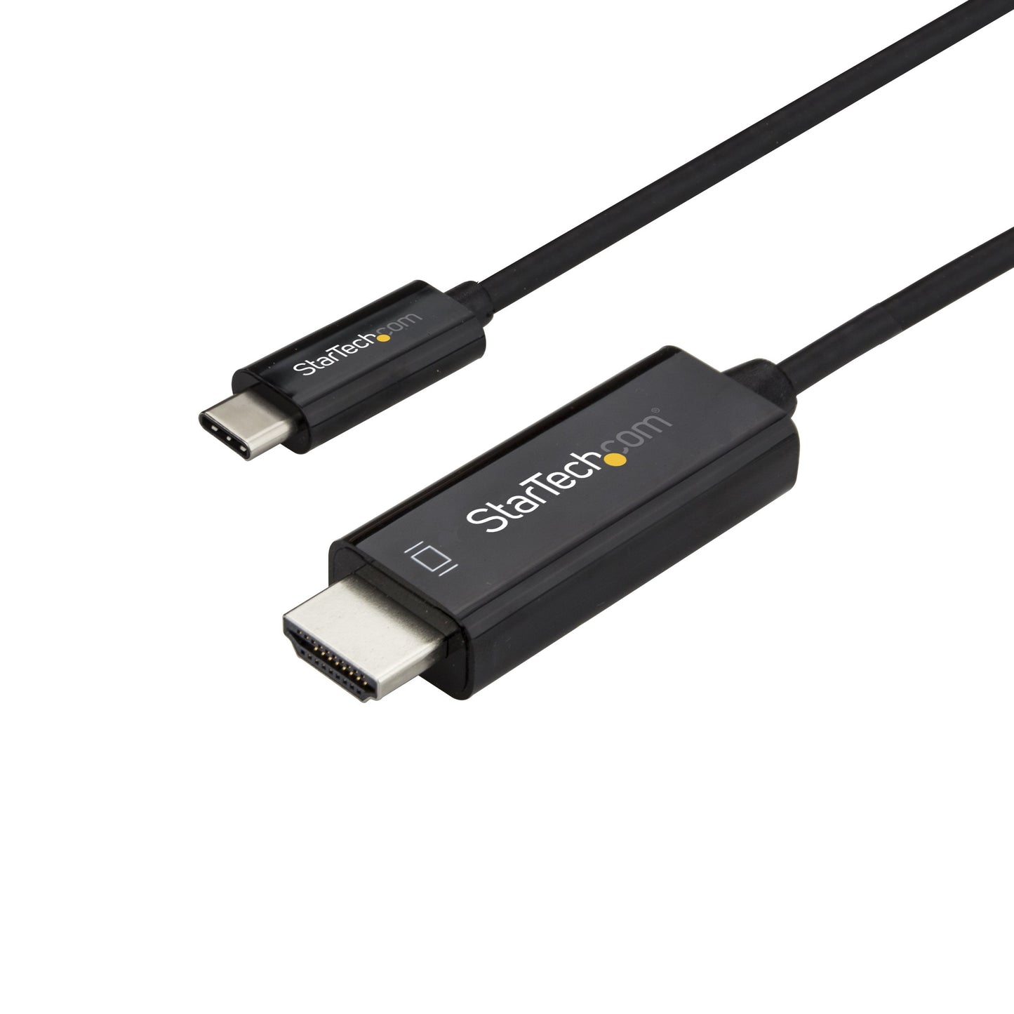 StarTech.com 6ft (2m) USB C to HDMI Cable - 4K 60Hz USB Type C to HDMI 2.0 Video Adapter Cable - Thunderbolt 3 Compatible - Laptop to HDMI