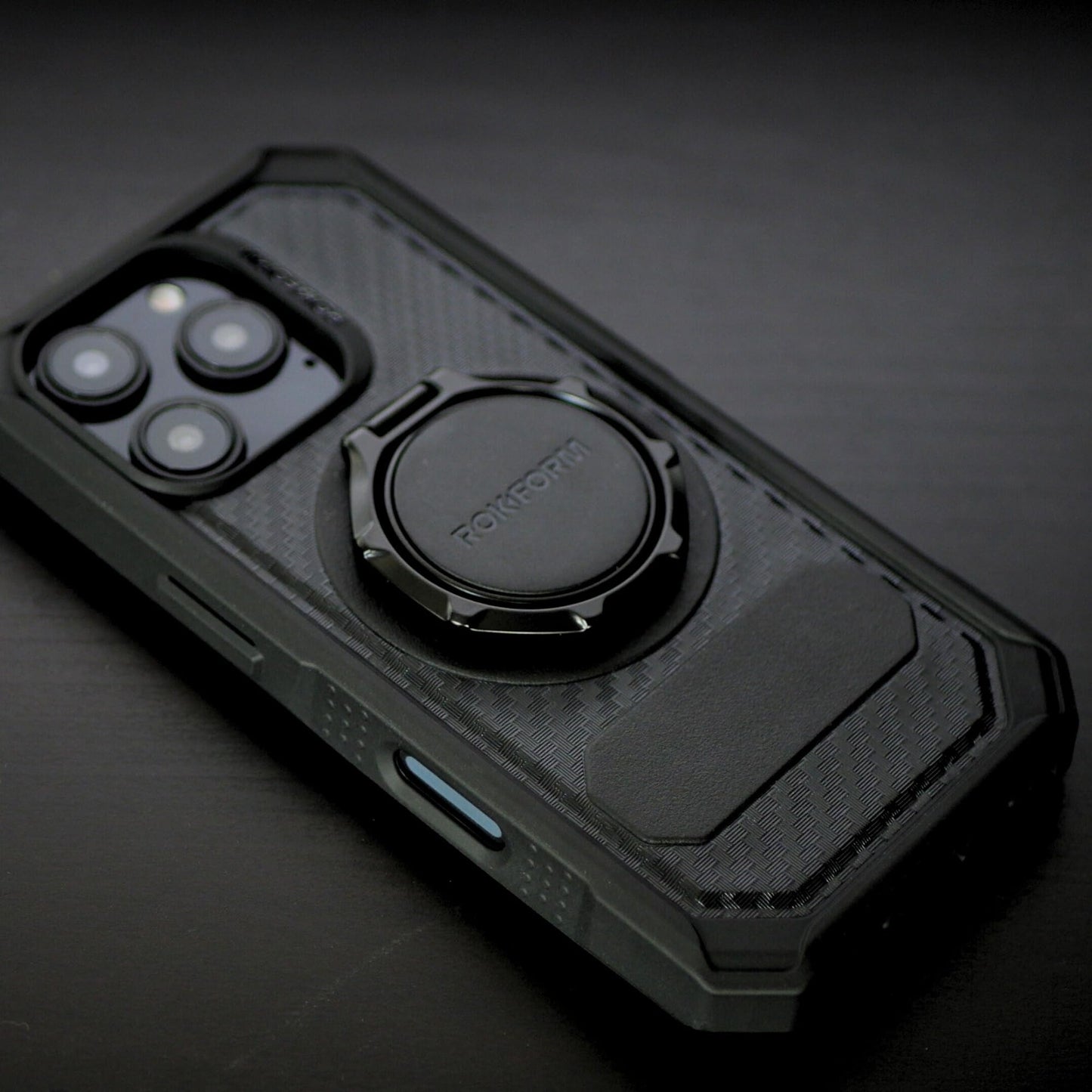 Rokform - Magnetic Sport Ring Grip and Stand, Version 2, Metal Cell Phone Holder, Specially Designed for Rokform iPhone, Samsung, & Pixel ROKLOCK