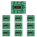 EPLZON PAM8403 Ultra Mini Digital Power Amplifier Board 2×3W Class D 2.5-5V Input can be Powered by USB(Pack of 10 pcs)