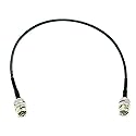 AV-Cables 12G 4K HD SDI BNC - BNC Cable 4855R Mini RG59 (1.5ft, Black)