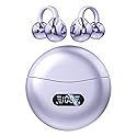 MAcnas Open Ear Clip Headphones Wireless Earbuds Bluetooth 5.4 Sports Earphones Wireless Charging Case & LED Power Display Waterproof Fitness…