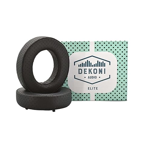 Dekoni Audio Memory Foam Replacement Ear Pads Compatible with Focal Clear, Elear, and Utopia Headphones (Elite Fenestrated Sheepskin)