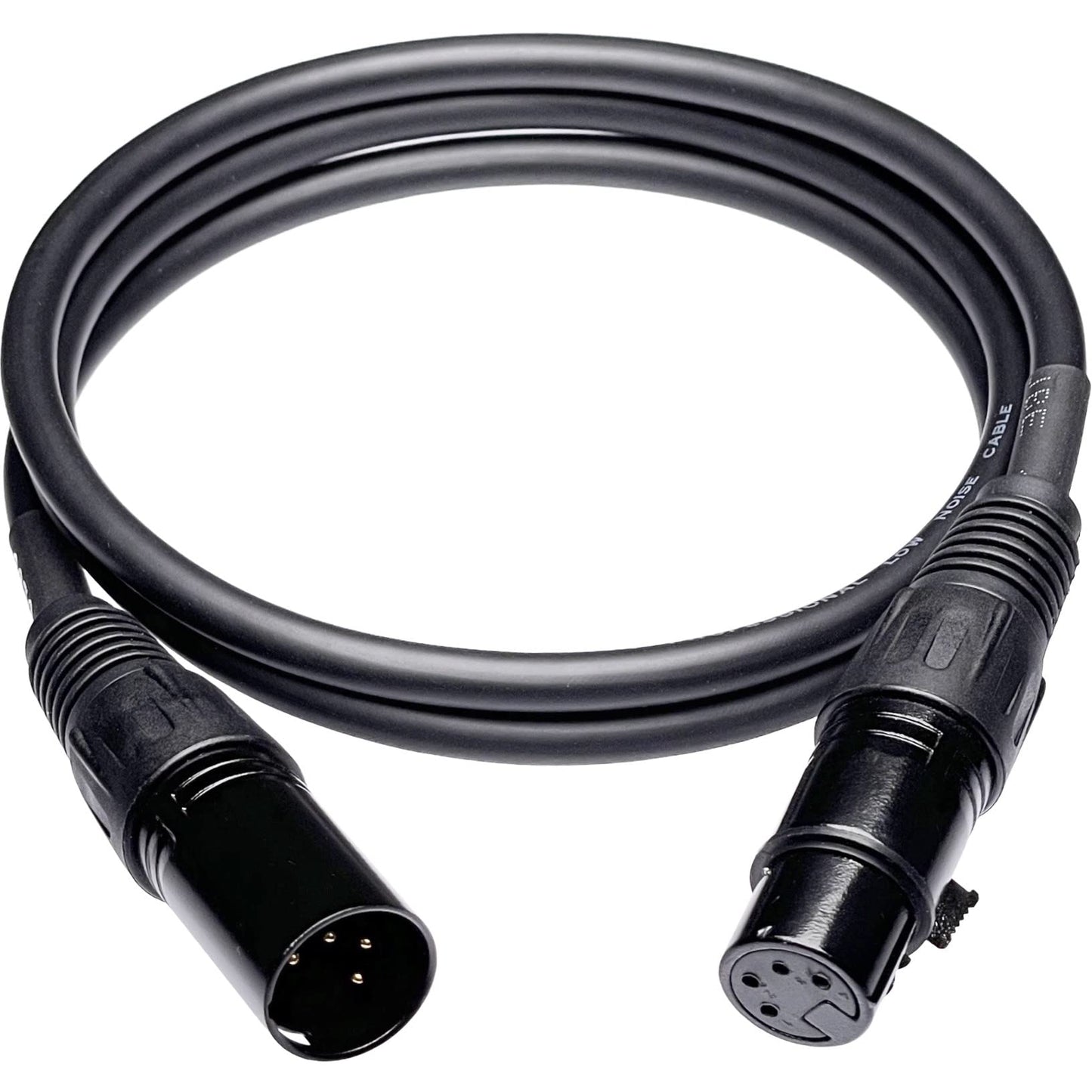 CNCESS CESS-193-3fx1 Balanced 4-Pin XLR Male to 4-Pin XLR Female Extension Cable, Headphone Audio Extension Cable (3 Feet, 1-Pack)