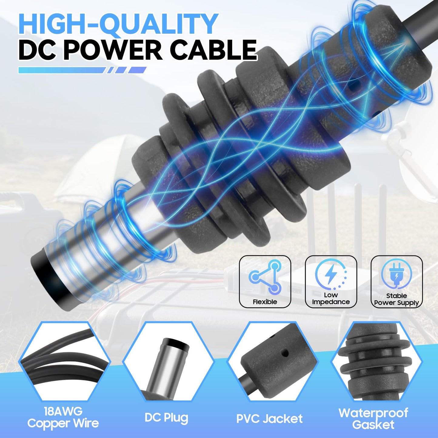 Starlink Mini 12V Adapter DC Step Up Converter Starlink Mini Power Cable 12V/24V to 30V 3.5A, 9V to 28V Input DC Step-Up Power Adapter Cord…