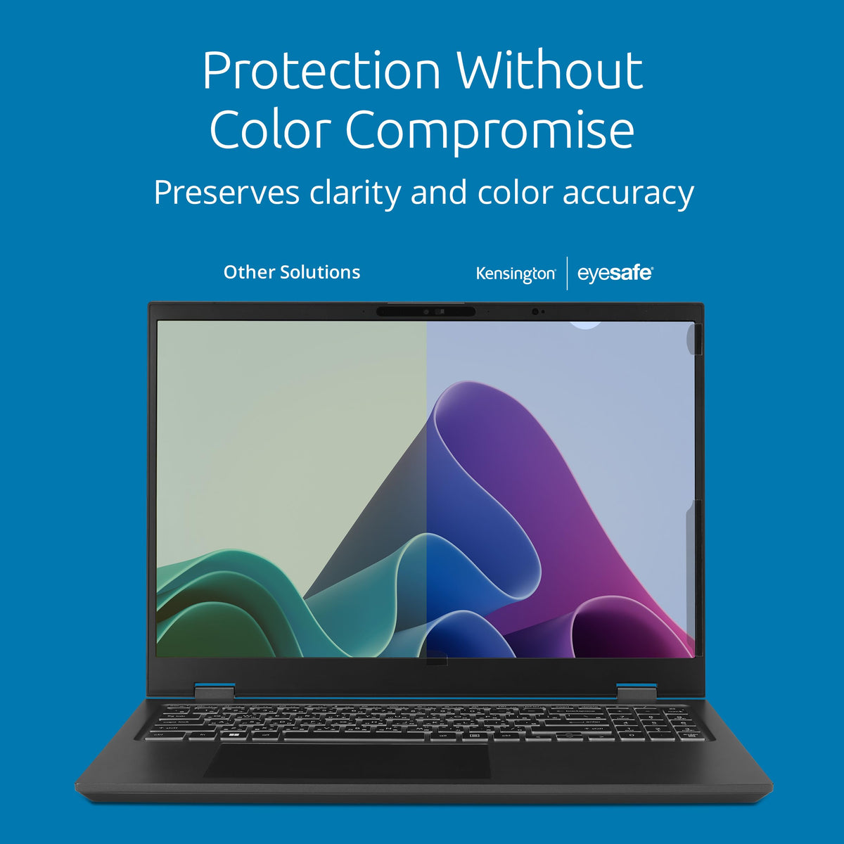 Kensington Eyesafe Privacy Screens Filter 15.6 inch 16:9, Easy Installation, Filters 60% of Blue Light, Patented Laptop Privacy Screen Compatible
