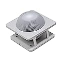 TABcare Anti-Theft Security Acrylic 75x75mm VESA Case for HomePod mini with Wall Mount Kit (White)