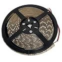 NovaBright Full Spectrum White 5054SMD Flexible LED Light Strip 16ft Reel 6000K Kit for Under Cabinet Lighting, Exhibits, Display Cases, Windows