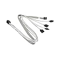 Supermicro CBL-SAST-0616 50cm Mini-SAS HD to 4X SATA Internal Cable w/ 50cm SB